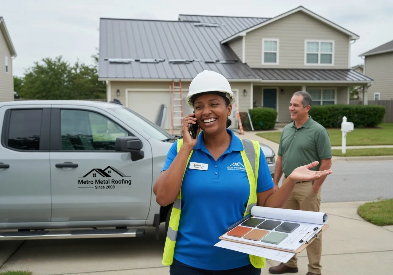 Metal Roof Inspection in Alleyton, TX